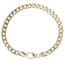 9ct Yellow Gold Curb Bracelet 9"
