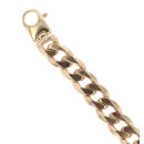 9ct Yellow Gold Curb Bracelet 9"