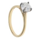18ct Yellow Gold 1.20ct Brilliant Cut Diamond Solitaire Ring