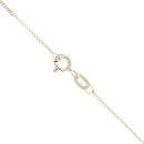 18ct Yellow Gold 0.05ct Diamond and Emerald Cluster Pendant and Chain 18"