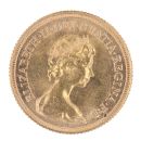 1981 Elizabeth II Decimal Portrait UK Full Sovereign Coin