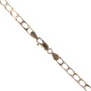 9ct Yellow Gold Square Curb Chain 20"