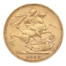 1888 Victoria Jubilee Head UK Full Sovereign Coin