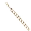9ct Yellow Gold Curb Bracelet 8.5"