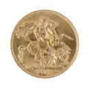 1911 George V Large Head UK Full Sovereign Coin