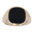 9ct Yellow Gold Onyx Signet Ring