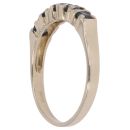 9ct Yellow Gold Sapphire Five Stone Ring