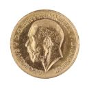 1918 George V Large Head Australia Full Sovereign Coin