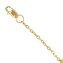 22ct Yellow Gold Trilogy Junction Bracelet 7"