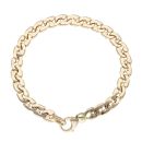9ct Yellow Gold Fancy Bracelet 9.5"