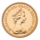 1982 Elizabeth II Decimal Portrait UK Full Sovereign Coin