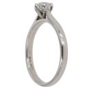 Platinum 0.51ct Brilliant Cut Diamond Solitaire Ring