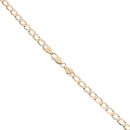 9ct Yellow Gold Curb Chain 22"