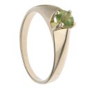 9ct Yellow Gold Peridot Single Stone Ring