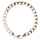 9ct Yellow Gold Curb Bracelet 8.5"