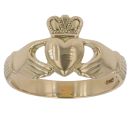 18ct Yellow Gold Claddagh Ring