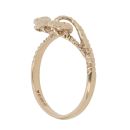 9ct Yellow Gold Snake Knot Patterned Ring