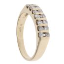 9ct Yellow Gold 0.50ct Brilliant Cut Diamond Fancy Ring