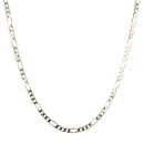9ct Yellow Gold Figaro Chain 24"