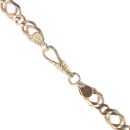 9ct Yellow Gold Double Curb Chain 20"
