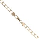 9ct Yellow Gold Square Curb Chain 26"
