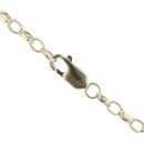 9ct Yellow Gold Cubic Zirconia Cross Pendant And Chain 26"