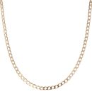 9ct Yellow Gold Safety Curb Chain 22"