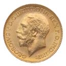 1925 George V Large Head UK Full Sovereign Coin