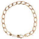9ct Yellow Gold Curb Bracelet 8.5"