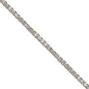 9ct Yellow Gold 2.00ct Lab Grown Diamond Tennis Bracelet 7"
