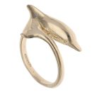 9ct Yellow Gold Dolphin Ring