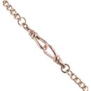 9ct Rose Gold Albert Chain 18"