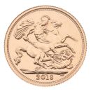 2018 Elizabeth II Fifth Portrait UK Full Sovereign Coin