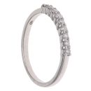 Platinum 0.25ct Brilliant Cut Diamond Half Eternity Ring
