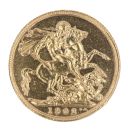 1902 Edward VII Large Head UK Full Sovereign Coin