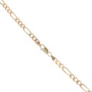 9ct Yellow Gold Figaro Chain 18"