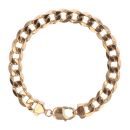 9ct Yellow Gold Curb Bracelet 8.5"