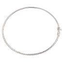 9ct White Gold 0.50ct Brilliant Cut Diamond Bangle