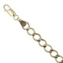 9ct Yellow Gold Curb Bracelet 8"