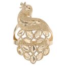 14ct Yellow Gold Peacock Fancy Ring