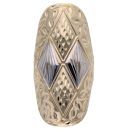 14ct Yellow Gold Diamond Patterned Ring