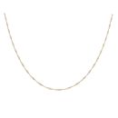 9ct Yellow Gold Twist Chain 18"