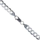 Silver Curb Chain 30"
