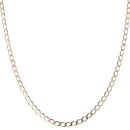 9ct Yellow Gold Curb Chain 22"