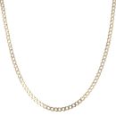 9ct Yellow Gold Curb Chain 22"