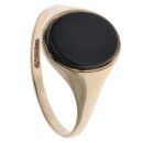 9ct Yellow Gold Onyx Signet Ring