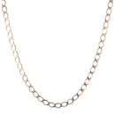 9ct Yellow Gold Curb Chain 22"