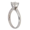 Platinum 1.25ct Brilliant Cut Diamond Solitaire Ring