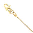 22ct Yellow And White Gold Fancy Bracelet 7"