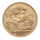 1911 George V Large Head Australia Full Sovereign Coin